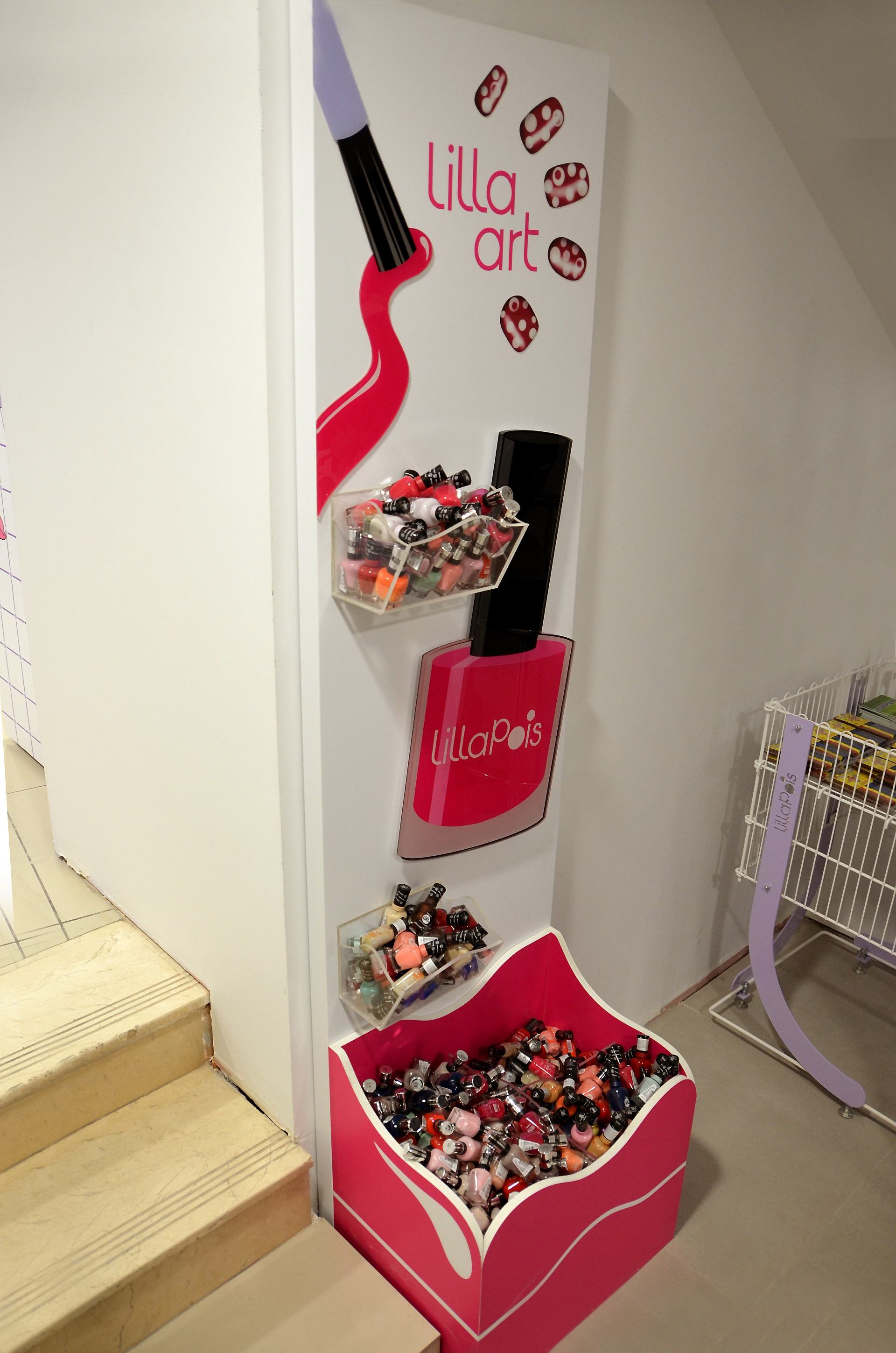 Наша компания выполнила комплексное оформление магазина Мой Ашан и LillaPois 