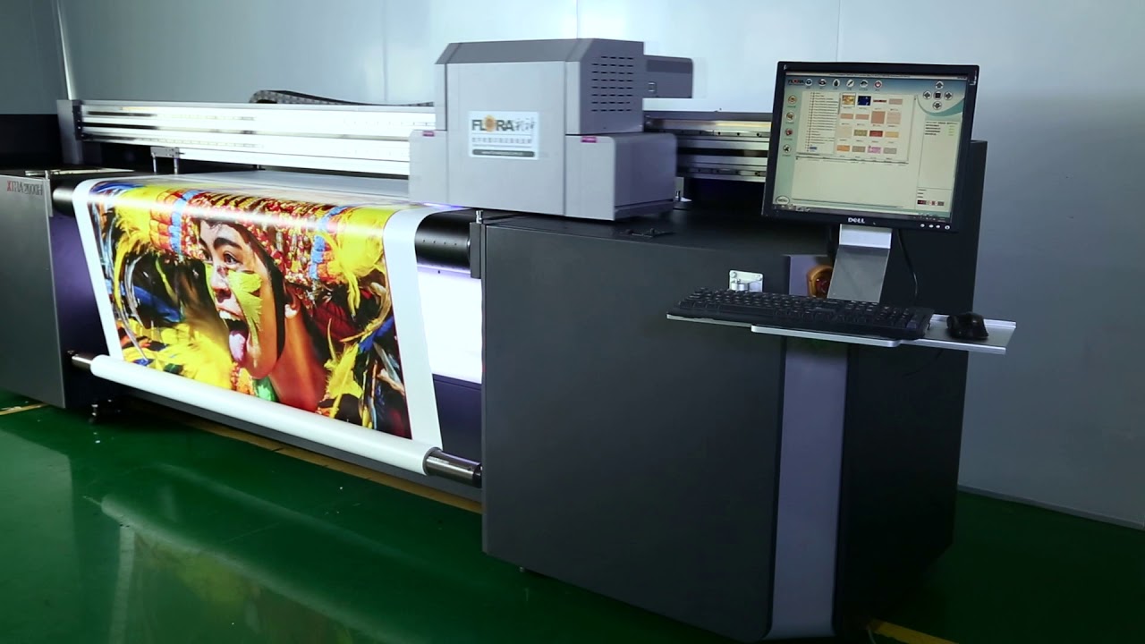 Широкоформатный принтер для гибридной печати